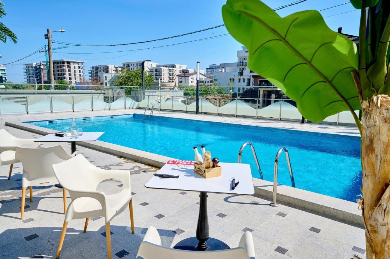 Ferienwohnung Studioul De La Mare Nord10 -Free Pool & Playground Mamaia Exterior foto